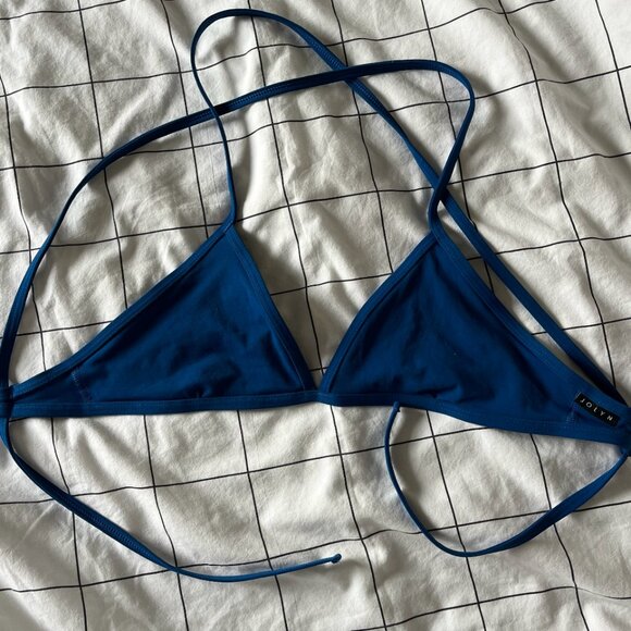 Jolyn Blue Triangle Top Size Large - Picture 1 of 2